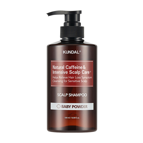 KUNDAL Caffeine Shampoo Baby Powder 500ml