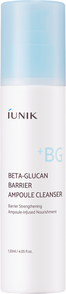 iUNIK Beta Glucan Barrier Ampoule Cleanser 120ml