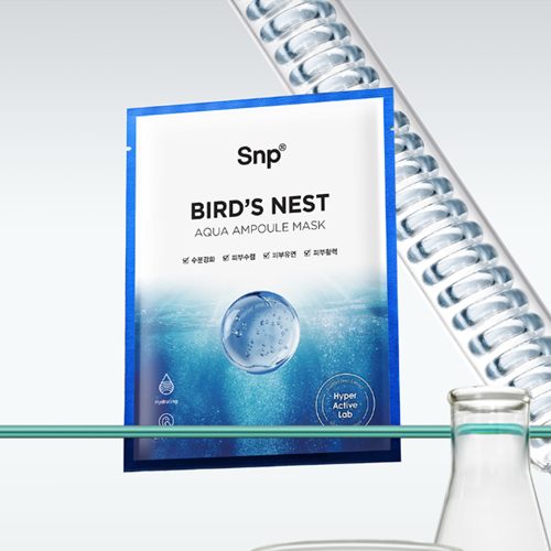 SNP Bird's Nest Aqua Ampoule Mask Ver.7 2025 10EA