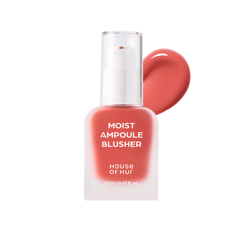 House of Hur Moist Ampoule Blusher #Peach Coral 20ml
