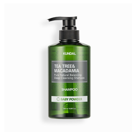 KUNDAL Tea Tree & Macadamia Deep Cleansing Shampoo Cherry Blossom 500ml