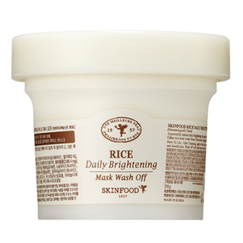 SKINFOOD (N23)Rice Daily Brightening Mask Wash Off 210g