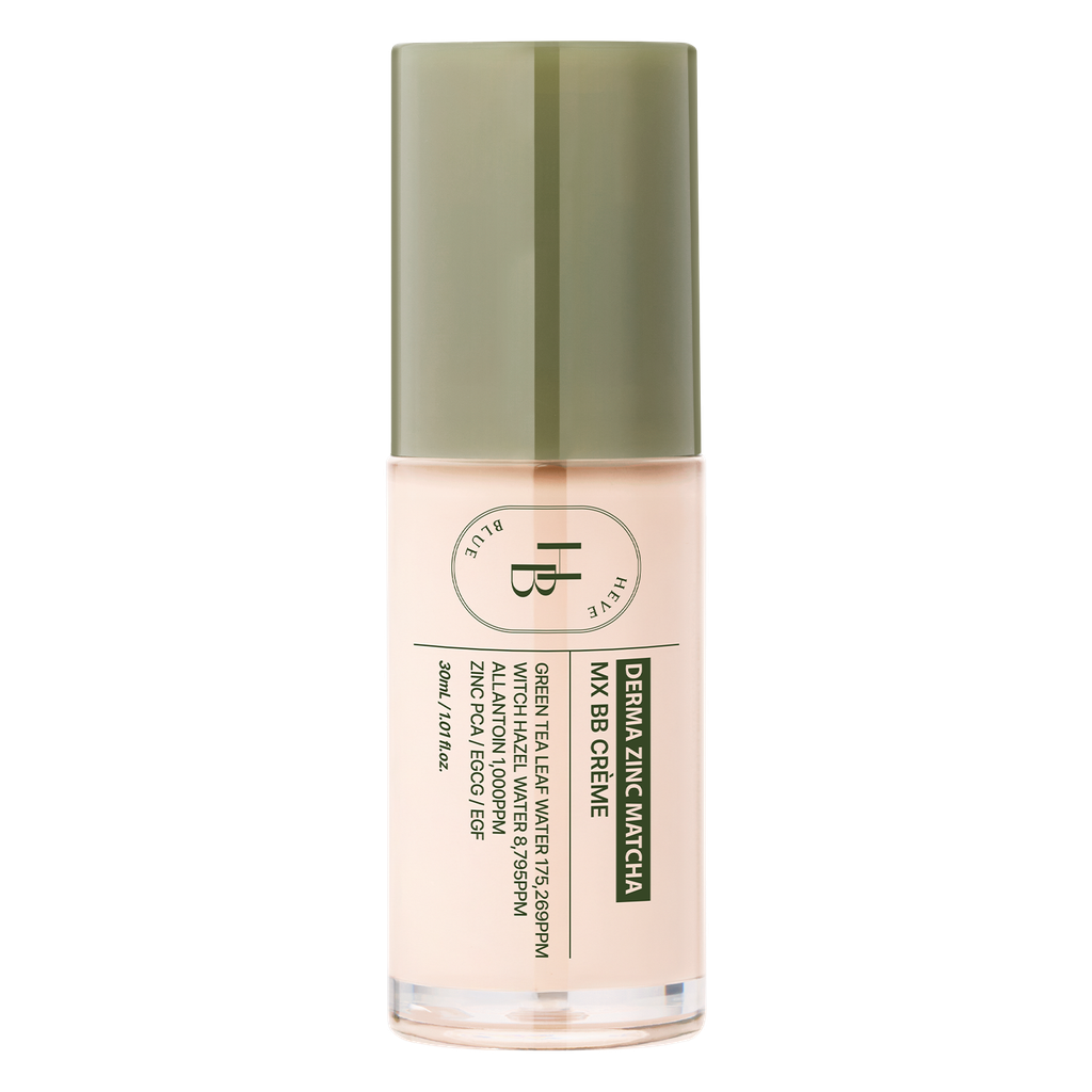 HEVEBLUE Derma Zinc Matcha Mx BB Cream 1.0 Nude