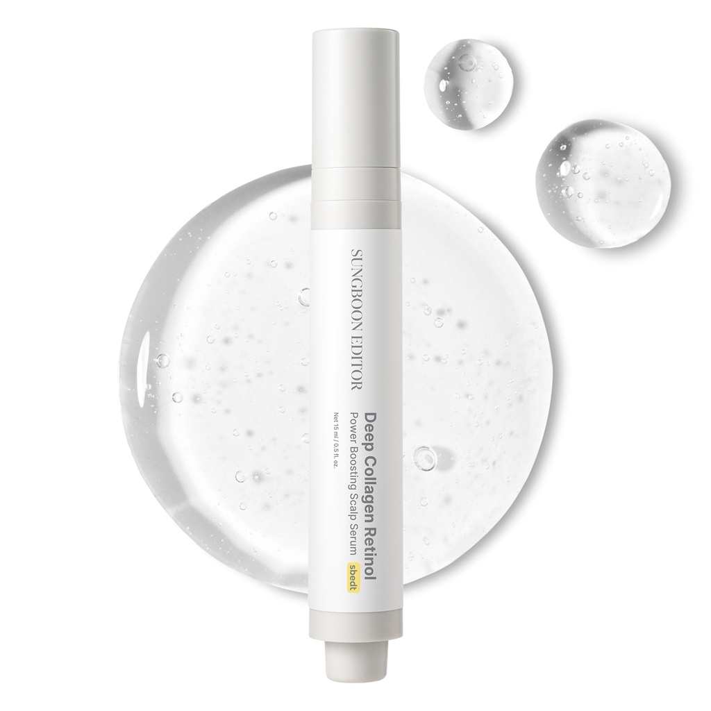 Sungboon Editor Deep Collagen Retinol Power Boosting Scalp Serum 15ml
