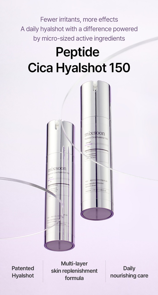 Mixsoon Peptide Cica Hyalshot 150