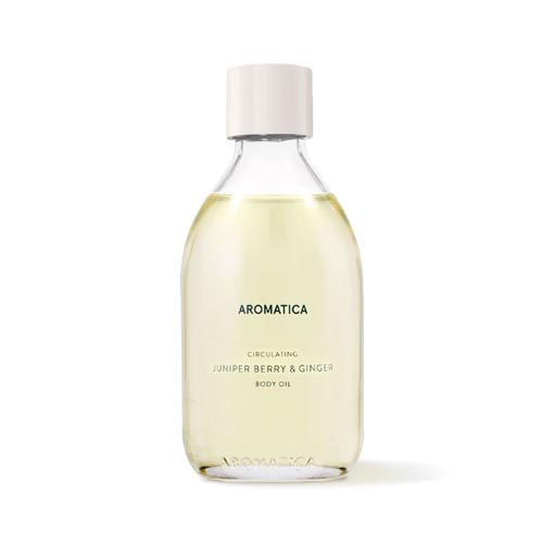 Aromatica Circulating Body Oil_Juniper Berry & Ginger 100ml