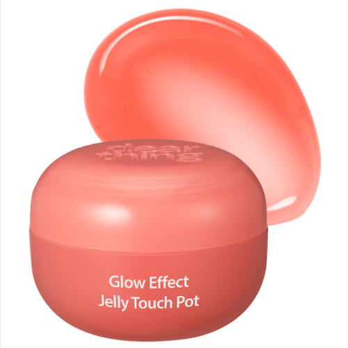 Milk Touch Dear Thing Glow Effect Jelly Touch Pot #01 Peach Bunny 5g