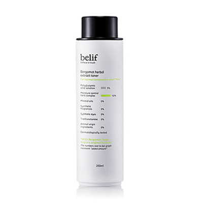 belif Bergamot herbal extract toner 200ml