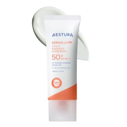 AESTURA Derma UV365 Vita-C Radiance Sunscreen 40ml SPF50+ PA++++