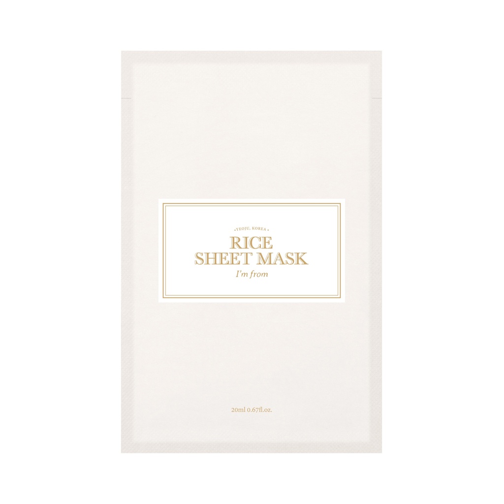 IM From (1ea) Rice Sheet Mask