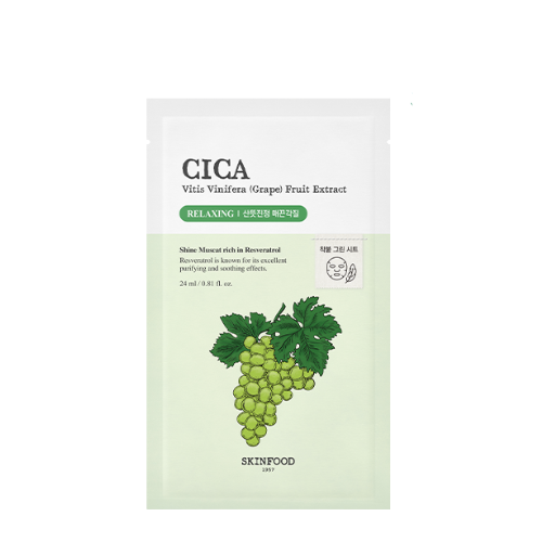 SKINFOOD [1ea] Shine Muscat Cica Mask