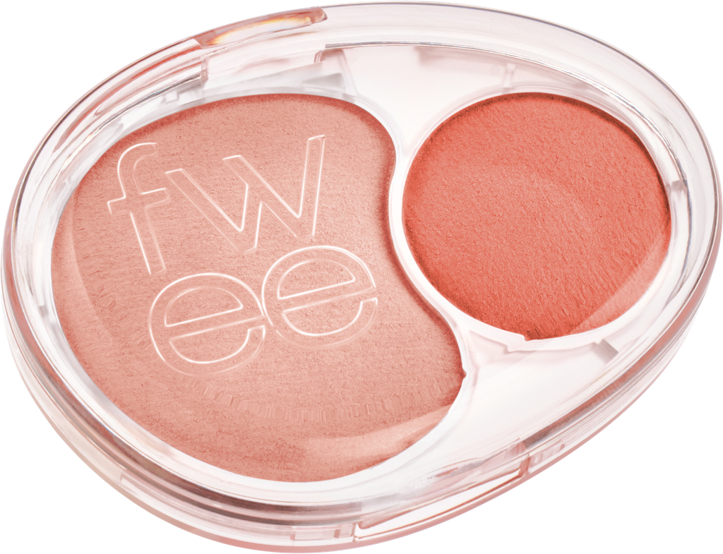 FWEE mellow Dual Blusher CR02 Baby Smile 7.2g