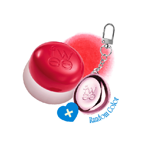 FWEE *Keyring* Lip&Cheek Blurry Pudding Pot RD01 D-Day 5g