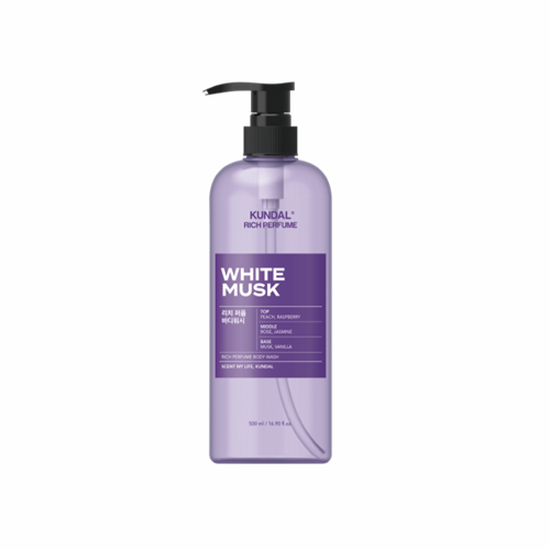 KUNDAL Rich Perfume Body Wash White Musk 500ml