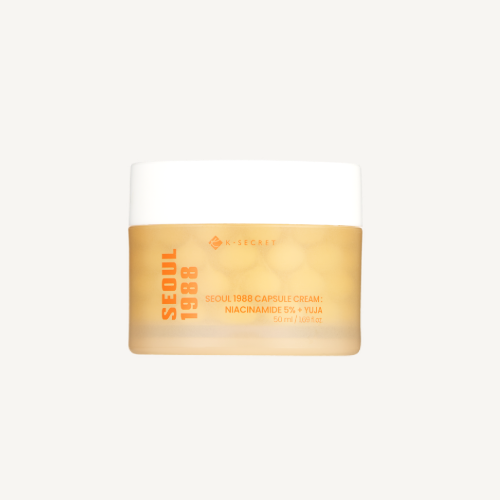 KSECRET Capsule Cream : Niacinamide 5% + Yuja 50ml