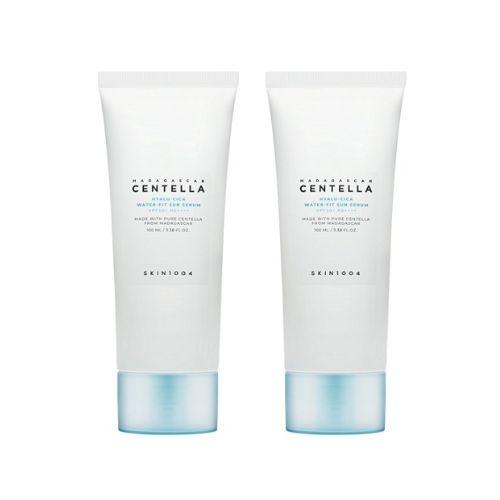 Skin1004 [2ea] Madagascar Centella Hyalu-Cica Water-Fit Sun Serum (Twin Pack 50ml*2