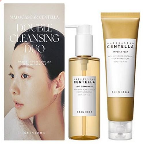 Skin1004 Madagascar Centella Double Cleansing Duo (cleansing oil+centella cleansing foam)