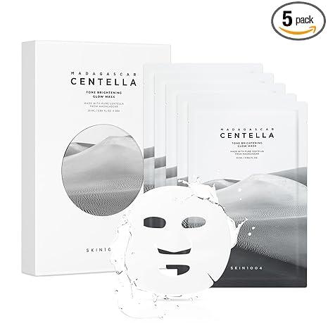 Skin1004 [5ea] Madagascar Centella Tone Brightening Glow Mask 25ml