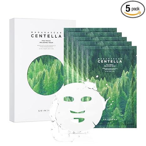 Skin1004 [5ea] Madagascar Centella Tea-Trica Relaxing Mask 24ml