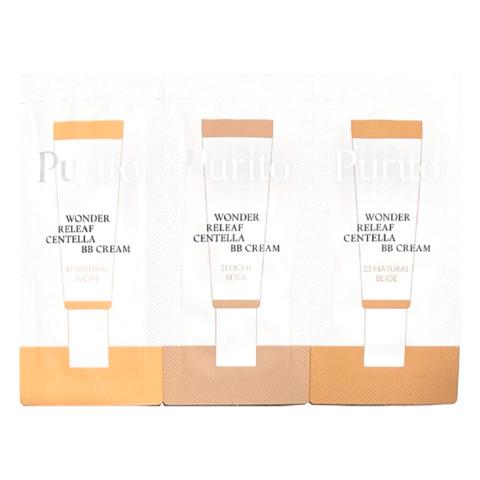PURITO SEOUL (Sample) Wonder Releaf Centella BB Cream #13,21,23