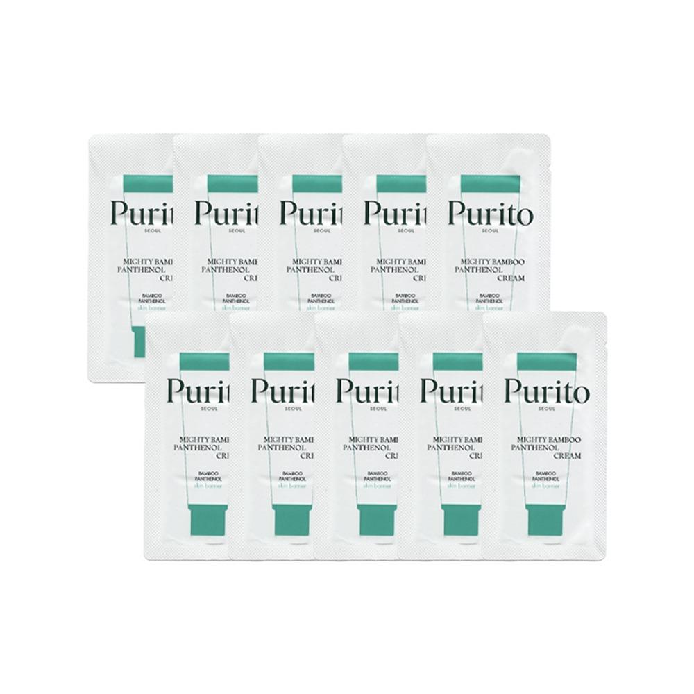 PURITO SEOUL (Sample) Mighty Bamboo Panthenol Cream 1ml