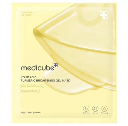Medicube Kojic Acid Turmeric Brightening Gel Mask (28g*1sheet)