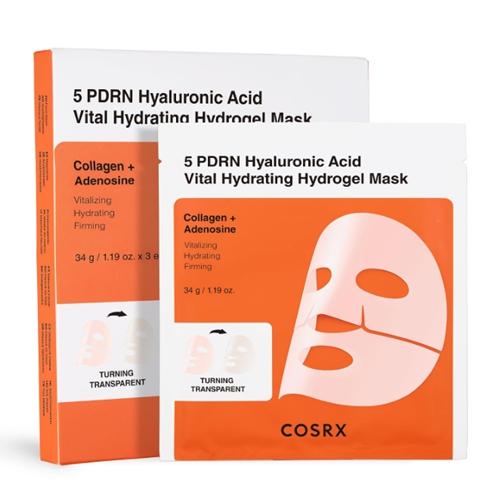 COSRX (1ea) 5 PDRN Hyaluronic Acid Vital Hydrating Hydrogel Mask