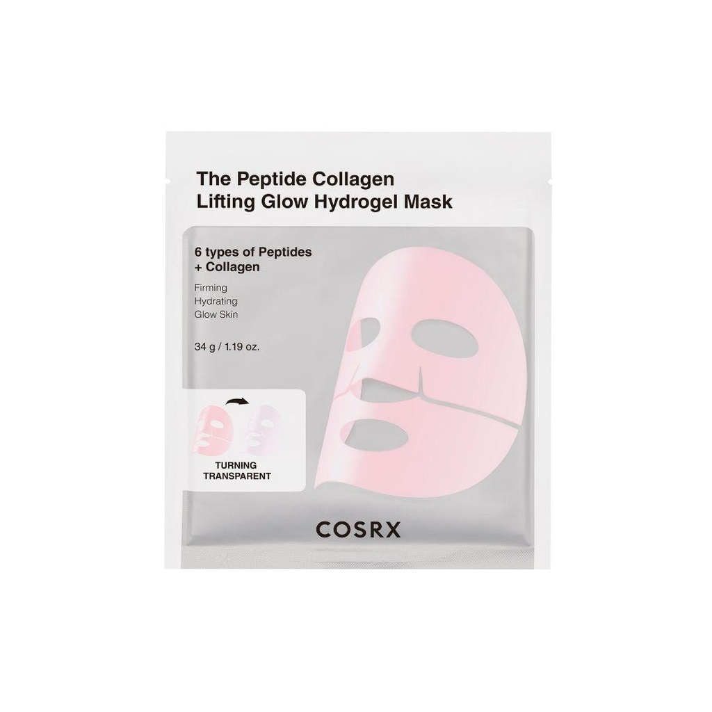 COSRX (1EA) Peptide Collagen Lifting Glow Hydrogel Mask