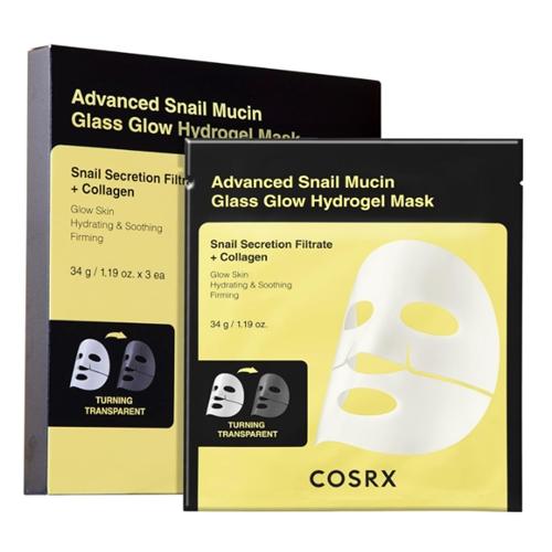 COSRX (1EA) Advanced Snail Mucin Glass Glow Hydrogel Mask