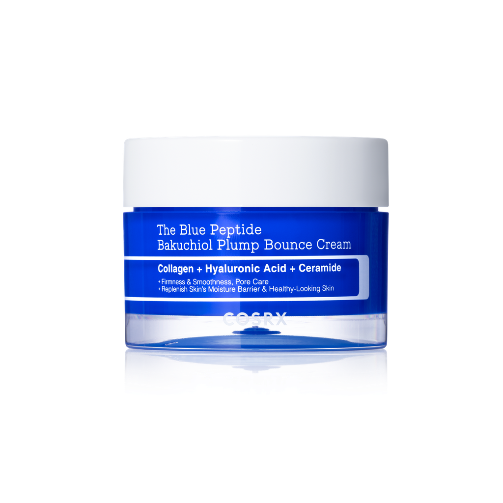 COSRX The Blue Peptide Bakuchiol Plump Bounce Cream 50g