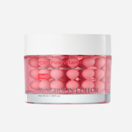 Sungboon Editor PDRN Pink Vitamin Glow Boosting Capsule Cream 55ml