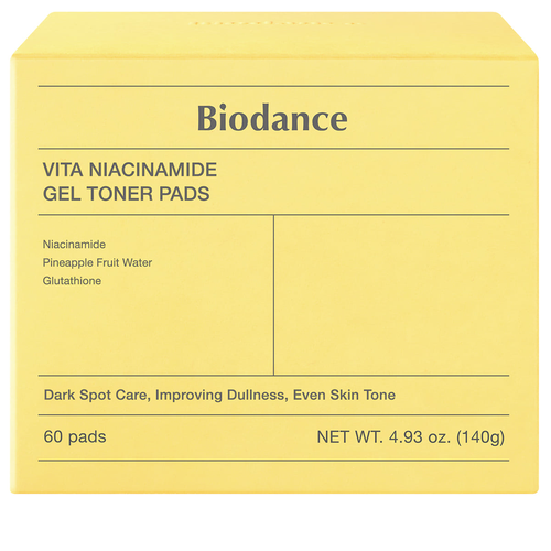 BIODANCE Vita Niacinamide Gel Toner Pad (60ea)